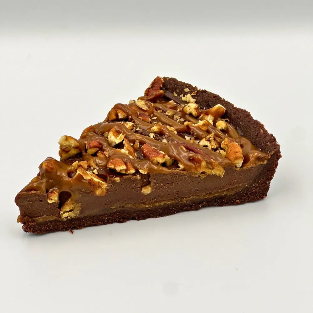 Miso-Choco Pecan Tart